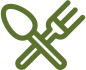 Spoon and fork icon
